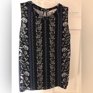 Navy Loft Top - Large